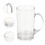 Transparent Beer Glasses Sturdy Drink Mugs for Parties 10
