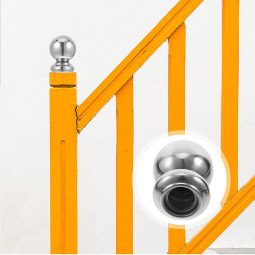 En Acier Inoxydable Pour Rampe D'escalier Cache-poteau 2