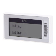 Smart Electronic Price Tag 2.1in 1240mAh Bluetooth TFT Display Shelf Label