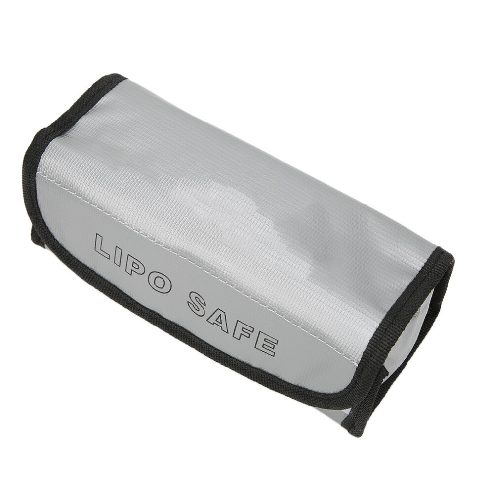Explosion-Proof Lithium Polymer Battery Shelter 190X75x80mm Silver Fireproof 4151363478411