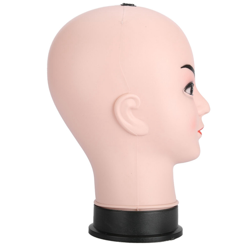 Unisex Makeup Practice Mannequin Head Model With Wig For Beauty Training And Display