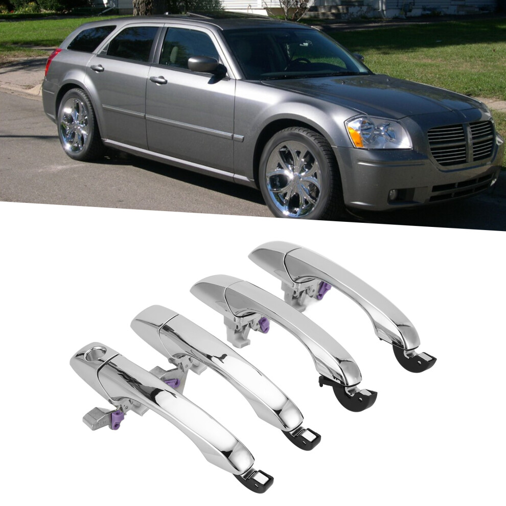 4 Pieces Outside Door Handles For Dodge Magnum Charger 5065800Ag Replacement 4241363479577