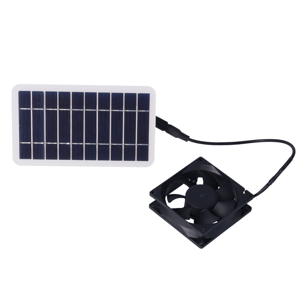 Lightweight 2.5W Solar Ventilation Fan For Camping And Traveling 8791363480227