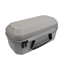 Hard Carrying Case HY300 For Portable Video Projectors White Gray Case Only Protective Storage Bag