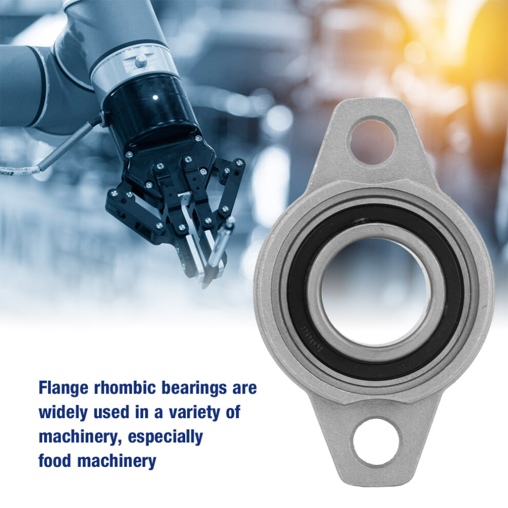Kfl006 Zinc Aluminum Alloy Bearing Pillow Block Flange Type 33Mm Capacity 8771363480649
