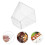 Qumonin Clear Plastic Mini Parfait Cups, 2oz, 100pcs 6