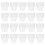 Qumonin Clear Plastic Mini Parfait Cups, 2oz, 100pcs 5