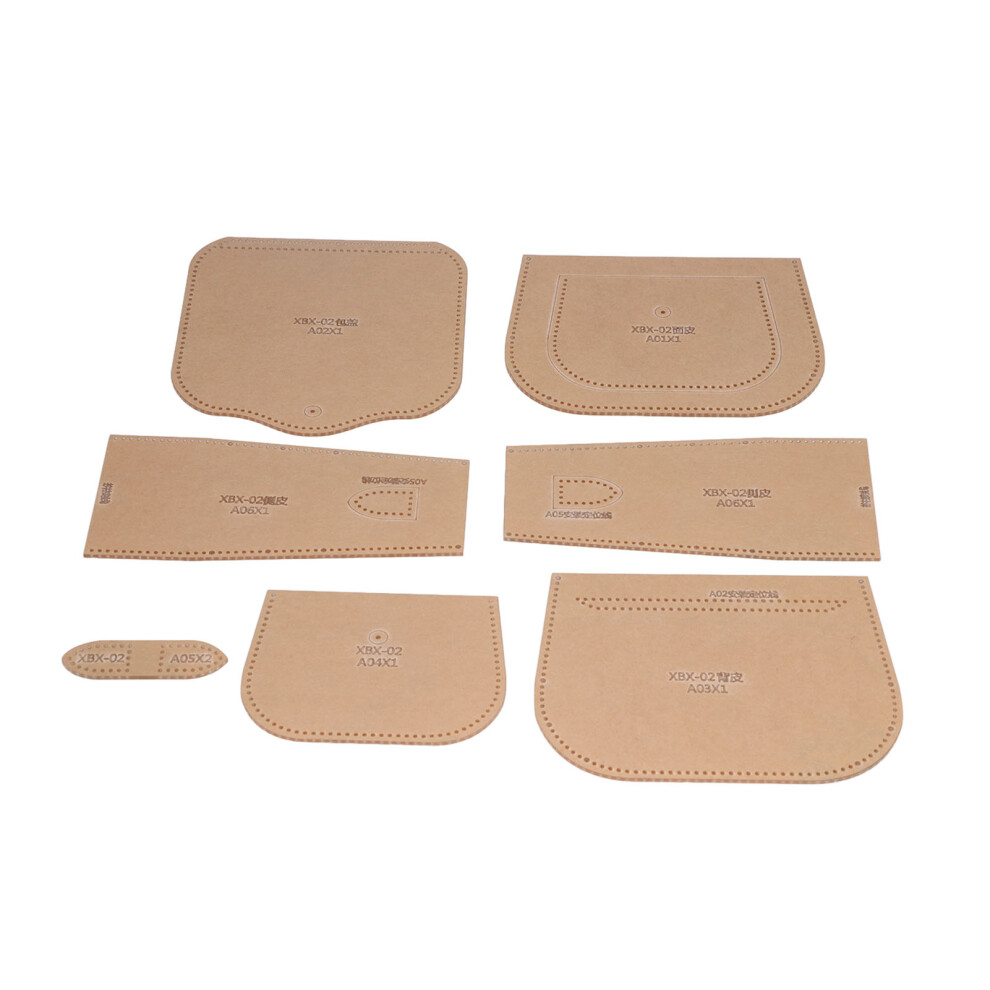 Clear Acrylic Craft Template With Accurate Holes For Diy Bag Making 5061363481429