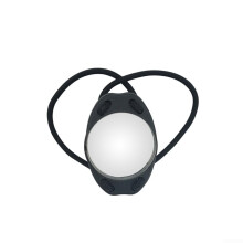 Underwater Wrist Mirror Safety Gear With Elastic Strap For Scuba Diving Snorkeling Swimming Cave Exploration Black