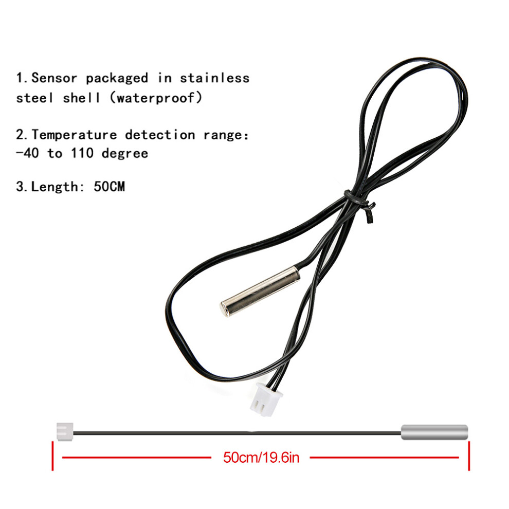 Gsm Remote Temperature Thermostat Sensor 7-36Vdc Monitoring Control Device 4031363482482
