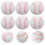 6 Pu Foam Baseballs Voor Kinderen Indoor Training 10