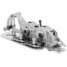 Industrial Sewing Machine Button Hole Attacher with Lock and Keyhole Features