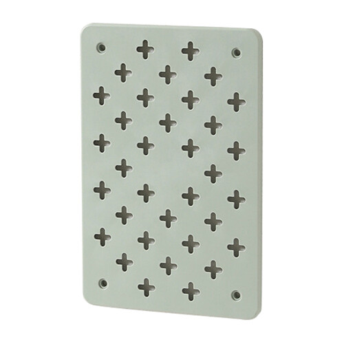 Reconfigurable Pegboard Shelf System Moisture-Light Green L