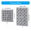 Reconfigurable Pegboard Shelf System Moisture-Light Green L 6