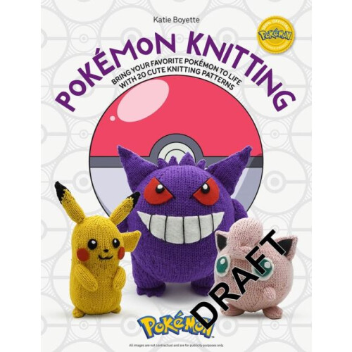 PokeMon Knitting by Katie Boyette Paperback Book