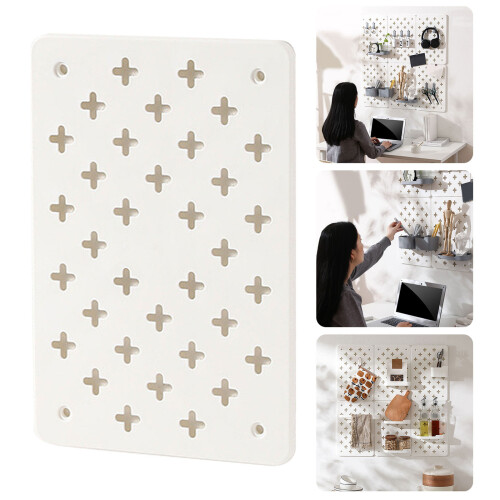 Reconfigurable Pegboard Shelf System Moisture-Light Green L 1