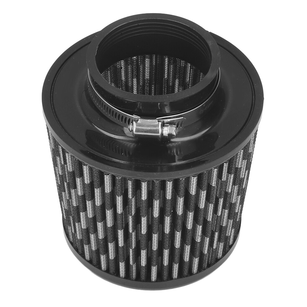 Universal 76Mm Inlet Air Filter Cleaner Clamp On 3In High Flow Cone 6931363482094