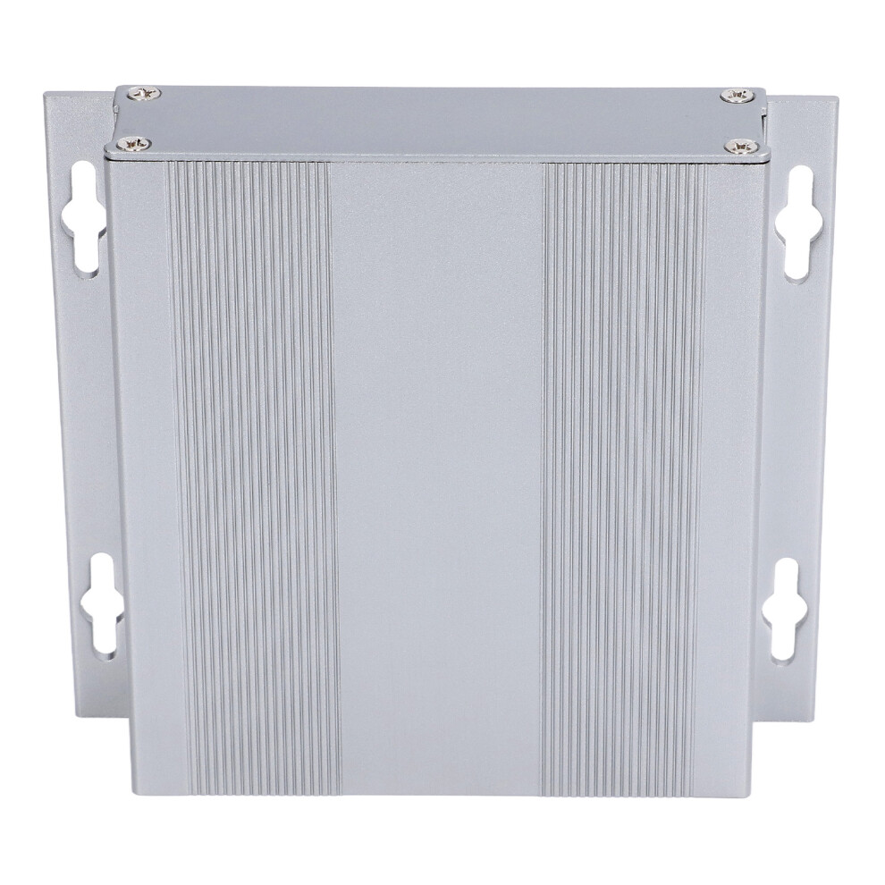27X131x120mm Aluminum Alloy Electronic Project Box Matte Light Gray Enclosure 6901363479530