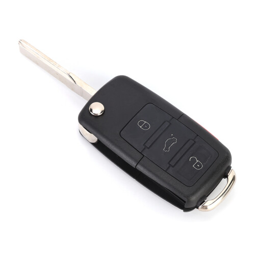 4-Button Car Key Shell Cover for Passta 1998-2001, Beetle 2000-2009