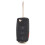 4-Button Car Key Shell Cover for Passta 1998-2001, Beetle 2000-2009 2