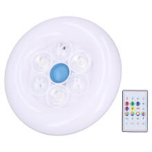E27 50W LED-Deckenleuchte RGB+W, Ø28 cm, Höhe 10 cm