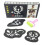 1 Box 25Pcs Creative Hair Pattern Kit 10