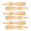 6Pcs Ergonomic Wooden Needle Felting Handles Replacement Craft Tools 6