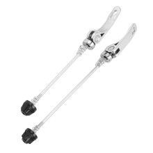 Bicycle Hub Quick Release 145mm Front & 185mm Rear Wear-Resistant Silver Lever