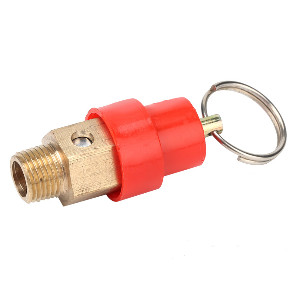 3Pcs 8Kg Brass Air Compressor Safety Relief Valve G1/4" Pressure Regulator 8471363484424