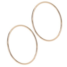 Handbag Handle 2PCS Round Light Gold High Hardness DIY Accessories for Bags