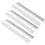6Pcs Durable PVC Radiator Pipe Covers White Decorative Water Guards 9