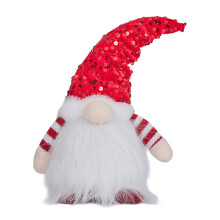 Kerstmis Rudolph Plush Toy Zachte stof Vakantiedecoratie-Rood