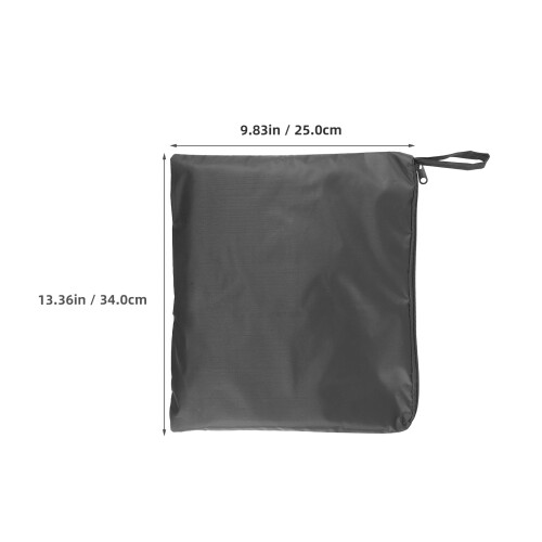 Waterproof Oxford Laundry Bag With Zipper And Drawstring 1