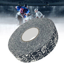 Hockey & Badminton Protective Tape 2.5cmx25m Skeleton Design