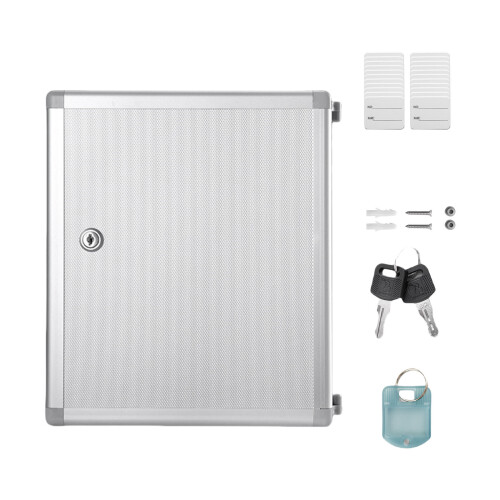 Sturdy Aluminum Key Security Cabinet Wall Mounted-32 bits