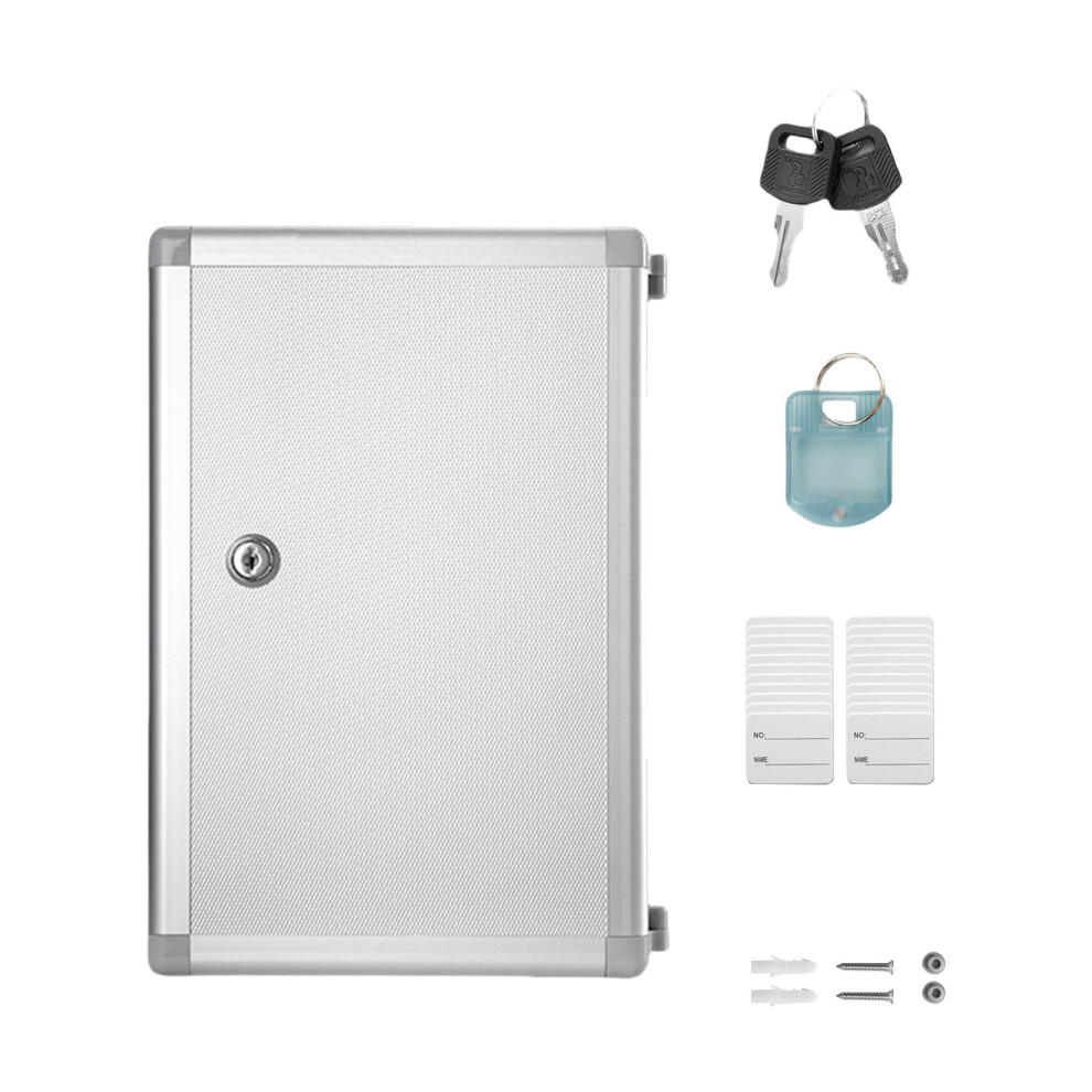 Industrial Key Storage Cabinet Wall Mounted Aluminum-24 Bits 7695000318120