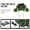 One Set Compact Portable USB Electronic Hand Roll Drum For Kids 11