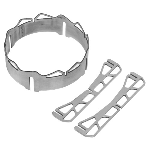 Gaskochfeld-Windschutz Winddichter-Ring 10 cm/3,9 Zoll 1