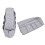 Remote Holder for Couch with Grey Dustproof Waterproof Armrest Pocket Storage 7