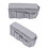 Remote Holder for Couch with Grey Dustproof Waterproof Armrest Pocket Storage 8