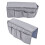 Remote Holder for Couch with Grey Dustproof Waterproof Armrest Pocket Storage 9