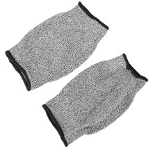 1 Paar Armstulpen 20cm grau schnittfest