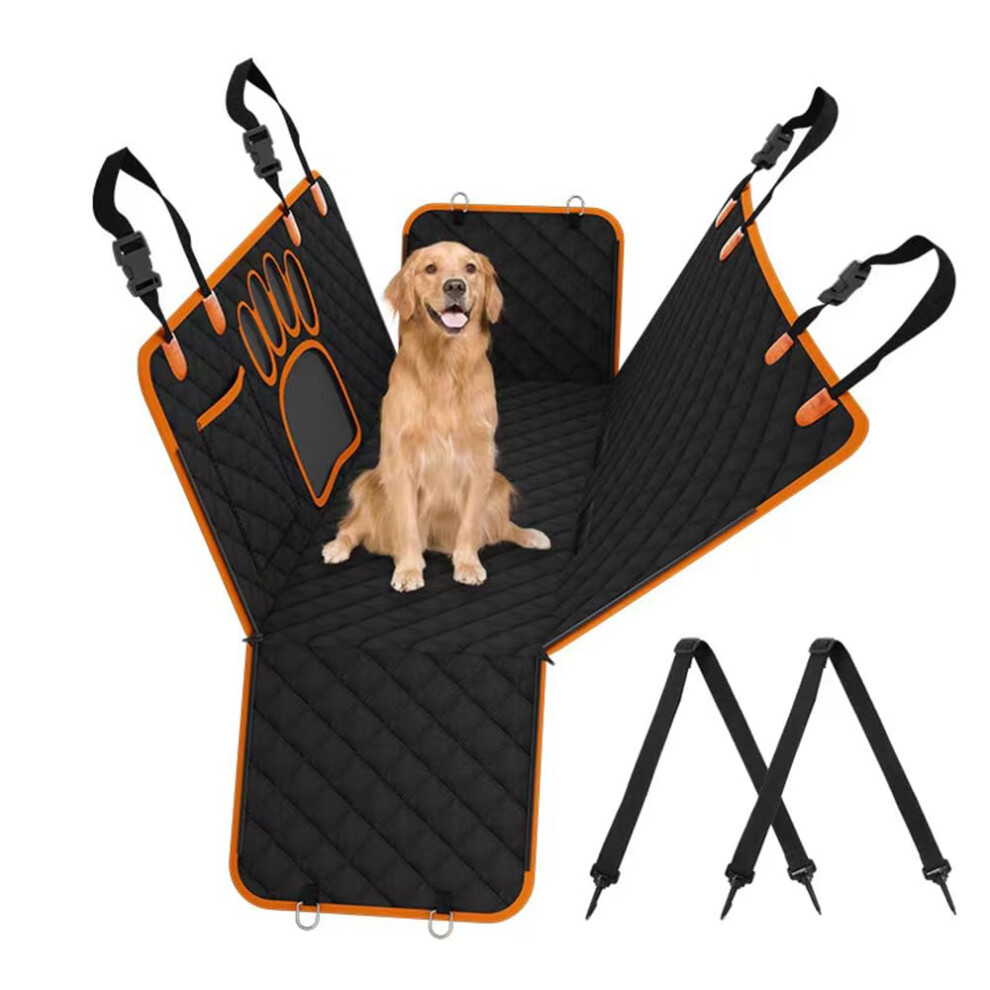 Car Seat Protector For Jeep Renegade Dog Hammock With Cat's Paw Mesh Window And Storage Pocket Nonslip Waterproof 9067246011536