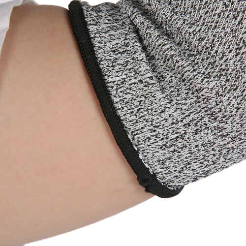 1 Paar Armstulpen 20cm grau schnittfest 2