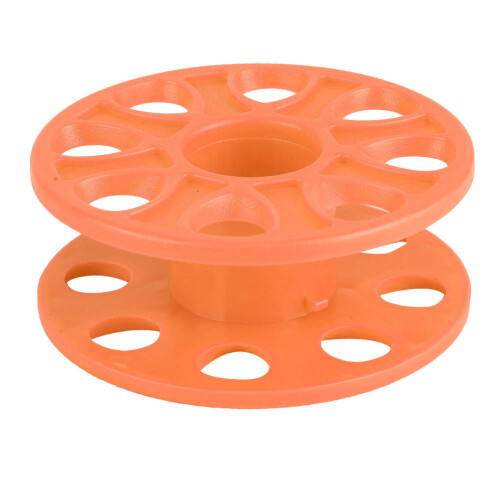 Plastic Underwater Spool Reel for Diving Compact Finger Design Orange Colour 1