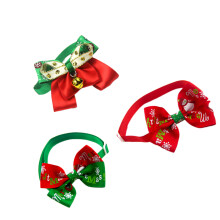 3St Husdjurs Slips Med Julmotiv Katt Halsband