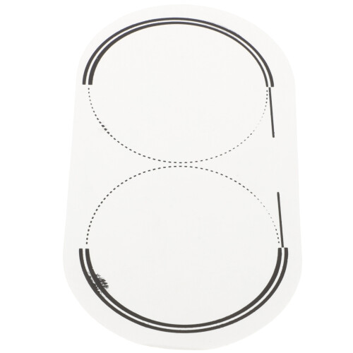 Drum Patch Dubbelsteg Ersättningslapp För Trummor Och Percussion