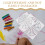 10Pcs Mandala Stencil: Återanvändbara Mallar För DIY 10