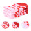 4St Hundsvalp Stickade Sockor I Med Antislir 4