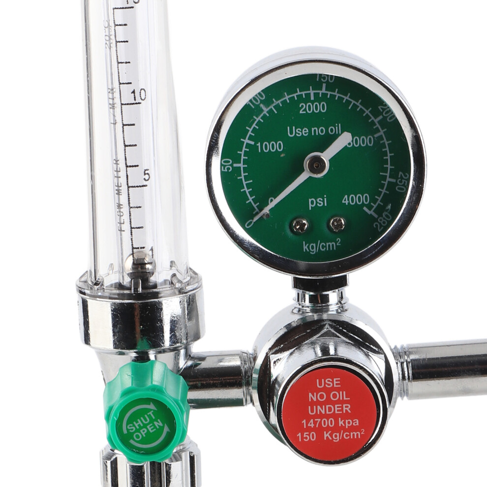 Precision Oxygen Gas Pressure Regulator 0Â100Mpa With Meter Gauge 7671363487673